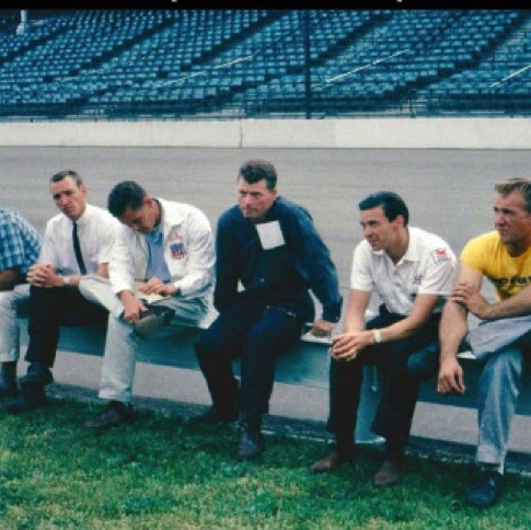 Les Rockies de l'année : (Gauche à droite) Al Miller, Johnny Ruterford, Bobby Unser, Bob Harkey;, Jim Clark, Art Malone...
COntribution Courta63 du forum Autodiva